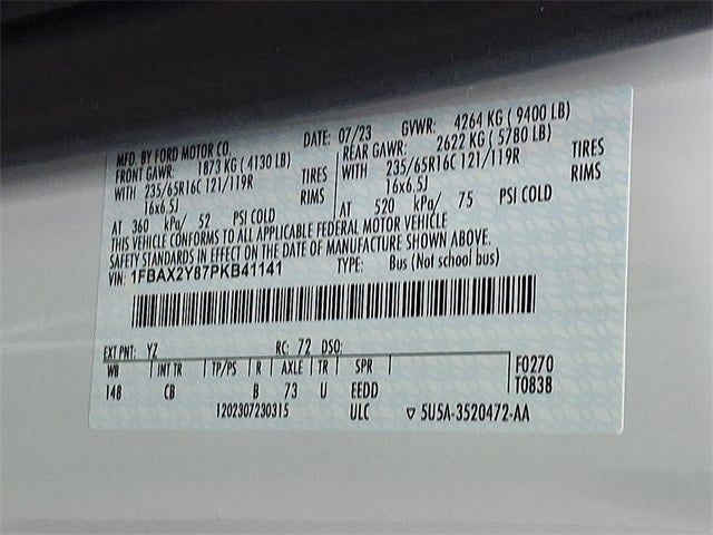 2023 Ford Transit-350 XLT