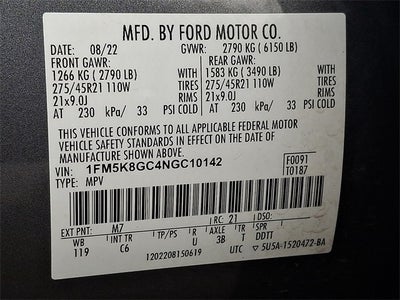 2022 Ford Explorer ST