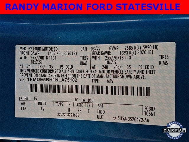 2022 Ford Bronco Outer Banks