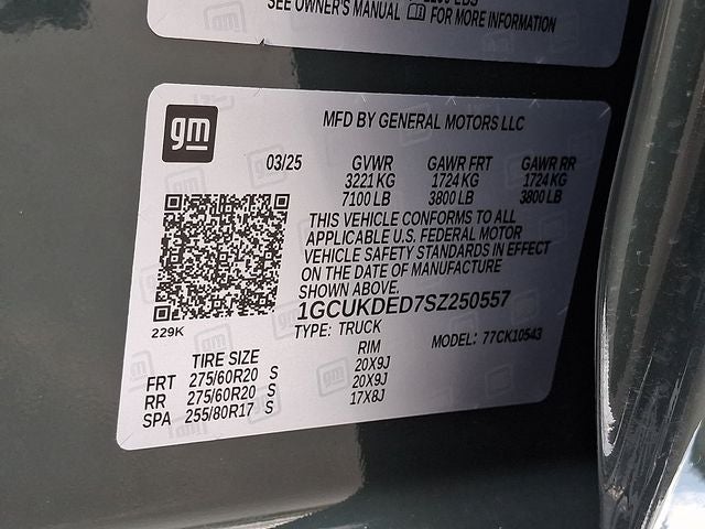 2025 Chevrolet Silverado 1500 LT