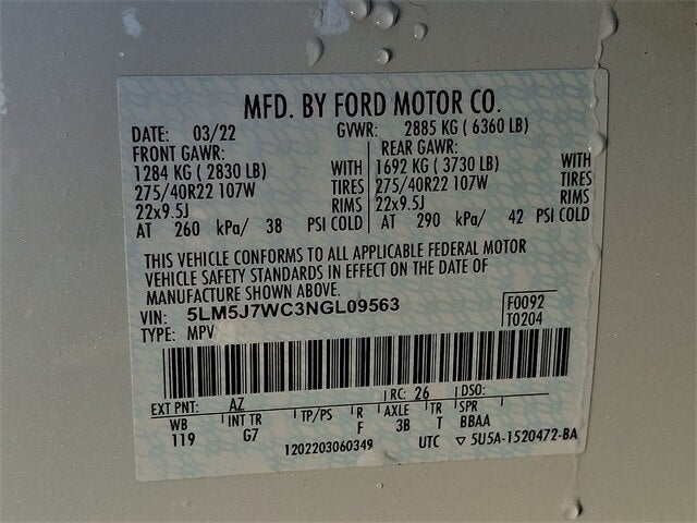 2022 Lincoln Aviator Reserve