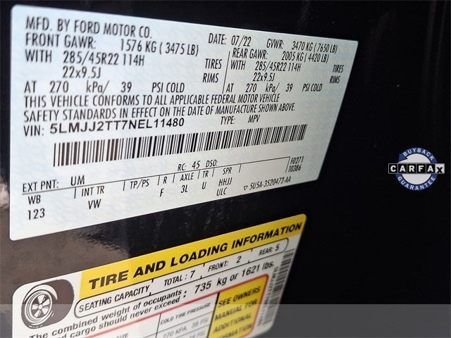 2022 Lincoln Navigator Black Label