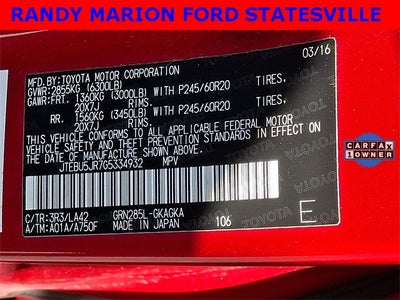 2016 Toyota 4Runner Limited