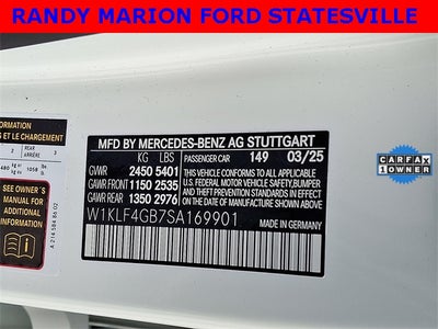 2025 Mercedes-Benz E-Class E 350