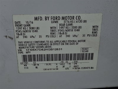 2017 Ford Explorer XLT