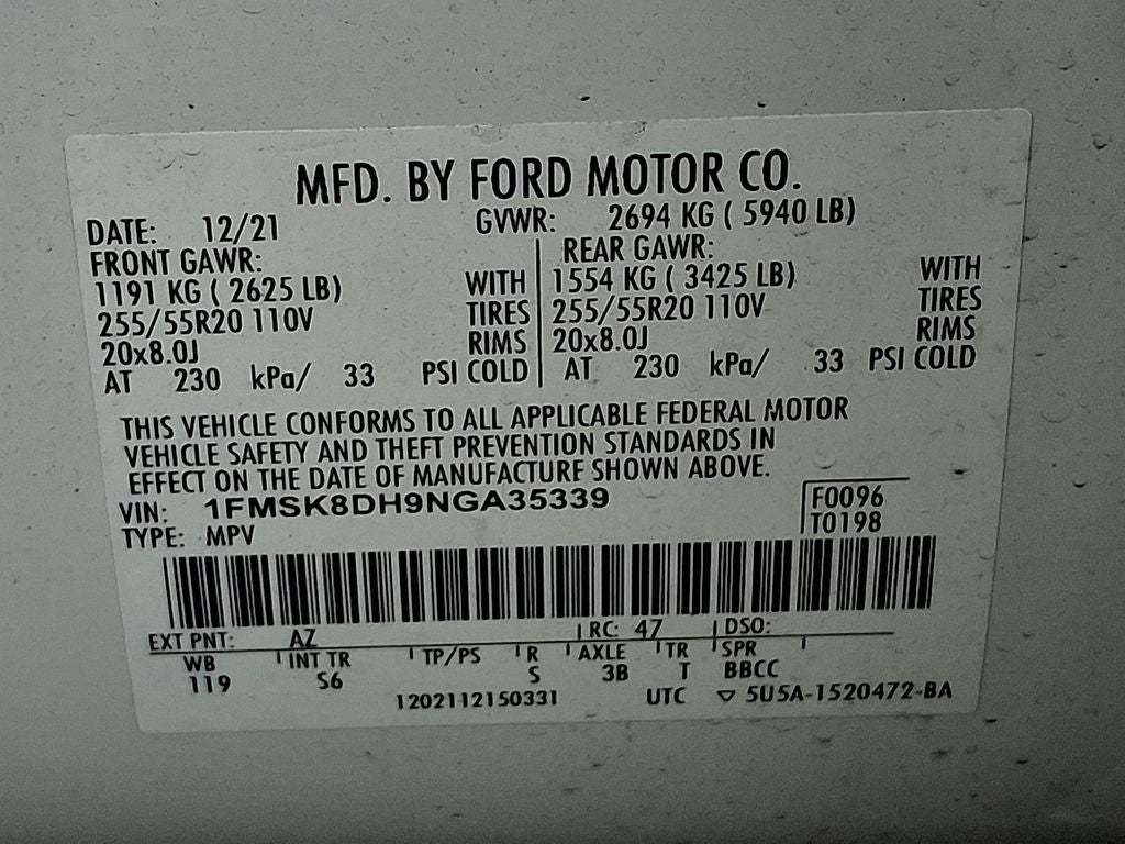 2022 Ford Explorer XLT