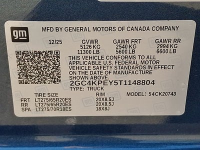 2026 Chevrolet Silverado 2500HD LTZ