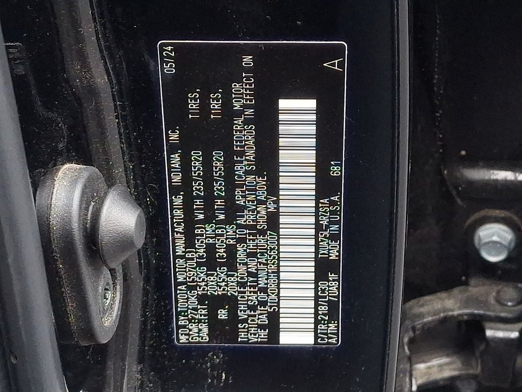 2024 Toyota Highlander XSE