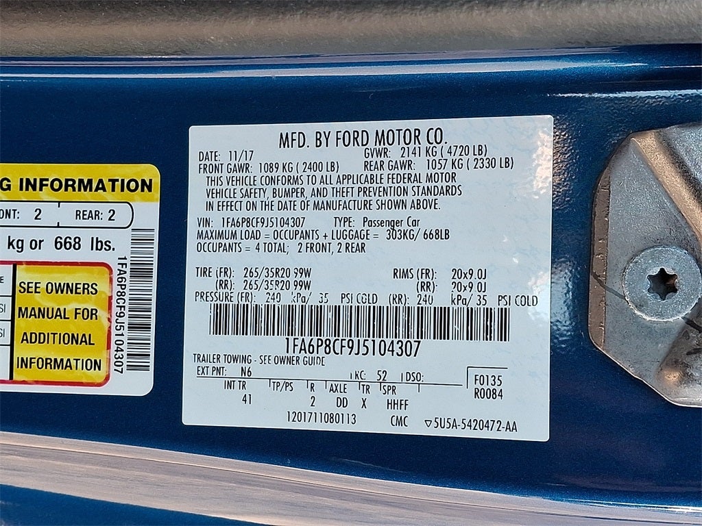 2018 Ford Mustang GT Premium