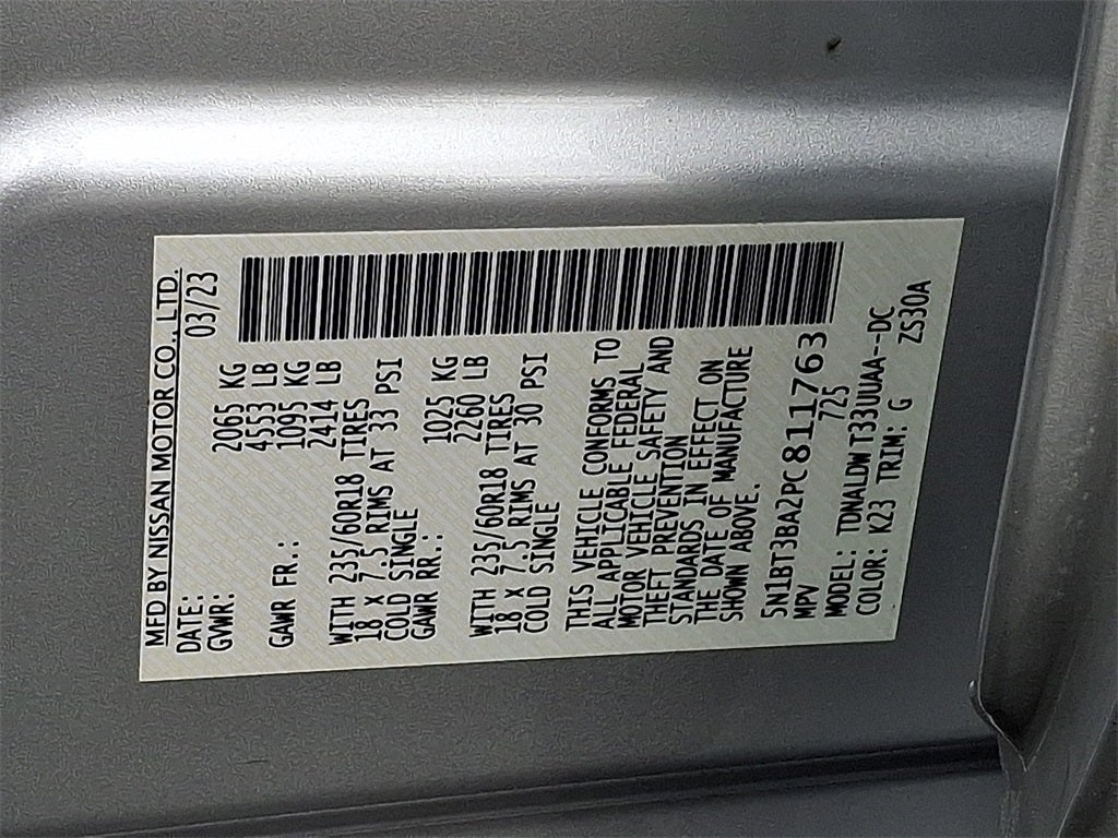 2023 Nissan Rogue SV FWD