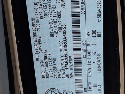 2024 Ford Escape Platinum