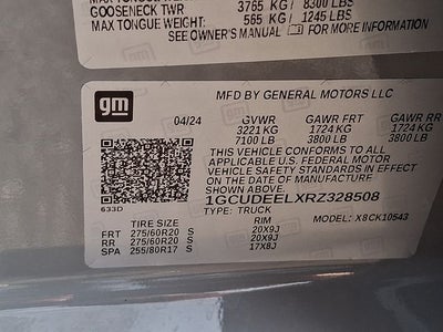 2024 Chevrolet Silverado 1500 RST