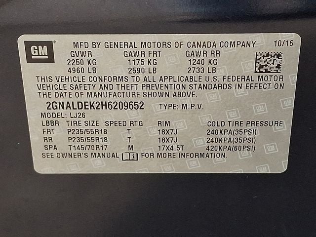 2017 Chevrolet Equinox Premier