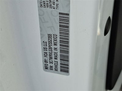 2023 RAM ProMaster 3500 Cutaway Low Roof 159 WB