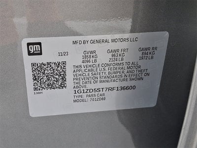 2024 Chevrolet Malibu LT 1LT