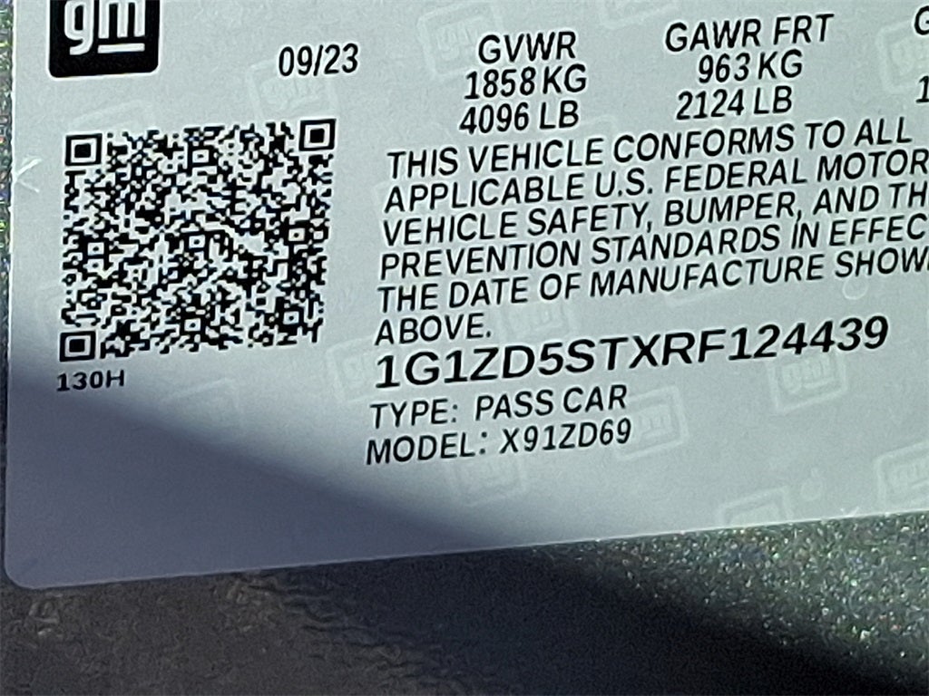 2024 Chevrolet Malibu LT 1LT