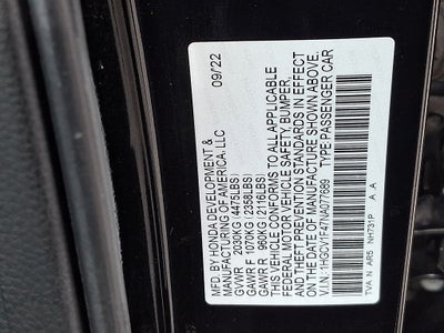 2022 Honda Accord Sport Special Edition