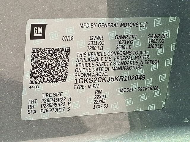 2019 GMC Yukon Denali