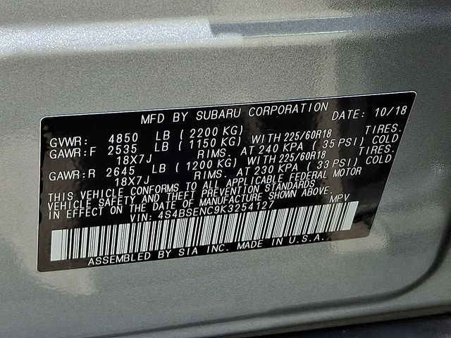 2019 Subaru Outback 3.6R Limited