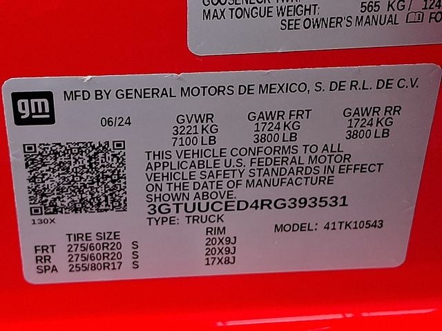 2024 GMC Sierra 1500 Elevation