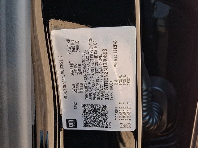2022 Chevrolet Colorado 4WD Z71