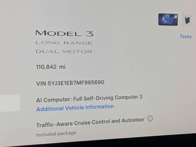 2021 Tesla Model 3 Long Range