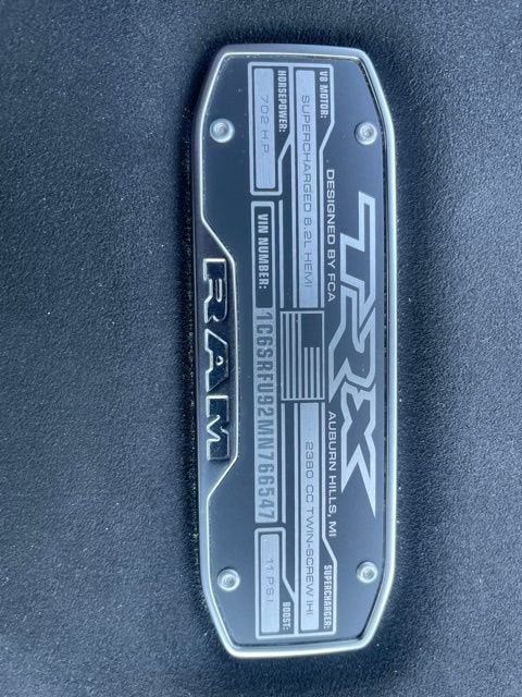 2021 RAM 1500 TRX