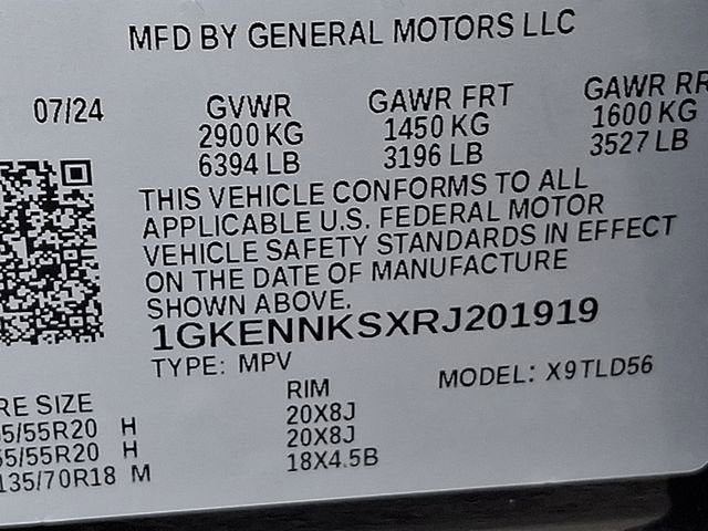 2024 GMC Acadia Elevation