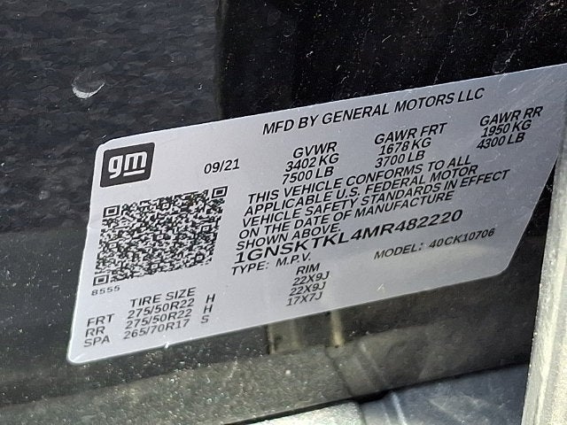 2021 Chevrolet Tahoe High Country