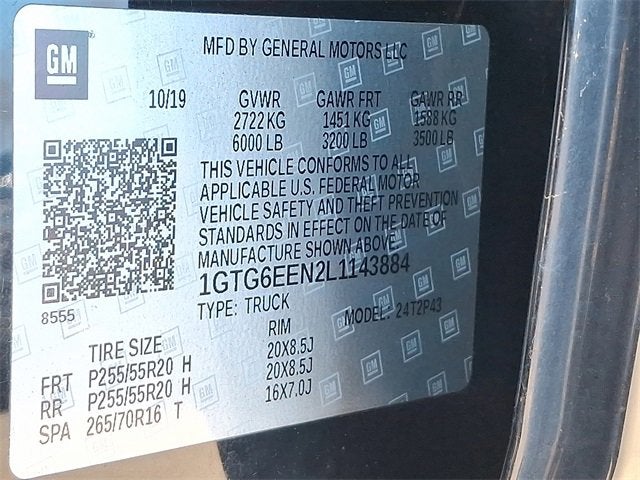 2020 GMC Canyon Denali