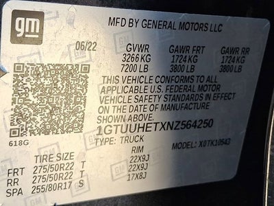 2022 GMC Sierra 1500 Denali Ultimate