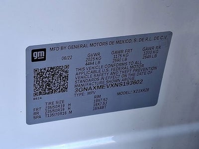 2022 Chevrolet Equinox RS