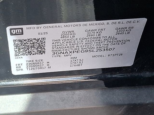 2025 Chevrolet Equinox LT