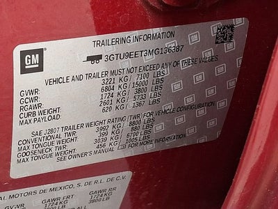 2021 GMC Sierra 1500 AT4