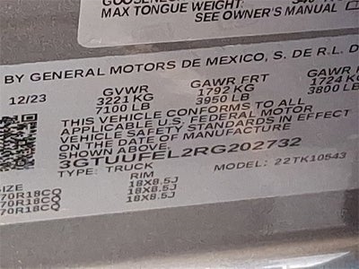 2024 GMC Sierra 1500 AT4X