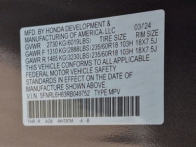 2024 Honda Odyssey EX-L