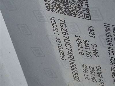 2024 GMC Savana Cutaway 4500 2WT