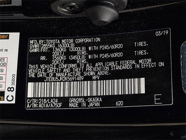 2019 Toyota 4Runner SR5