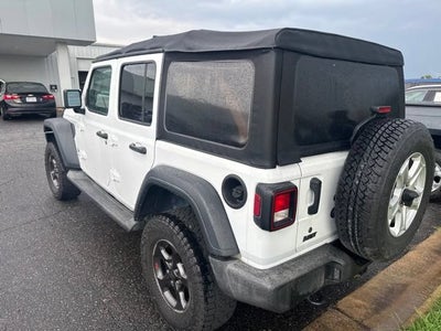 2018 Jeep Wrangler Unlimited Sport S 4x4