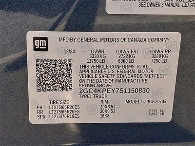 2025 Chevrolet Silverado 2500 HD LTZ