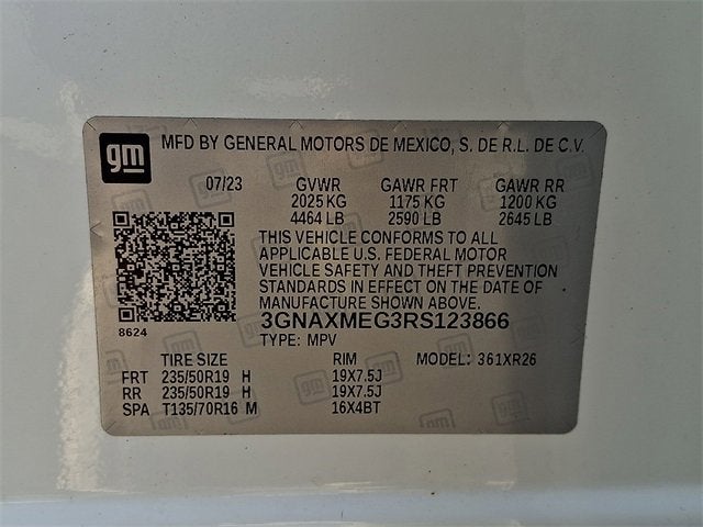 2024 Chevrolet Equinox RS