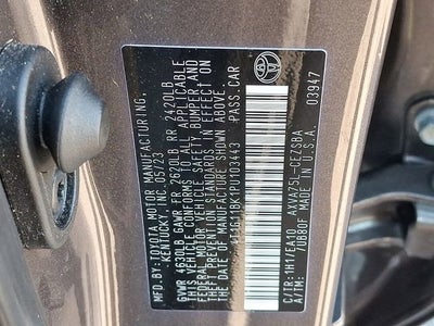 2023 Toyota Camry SE AWD