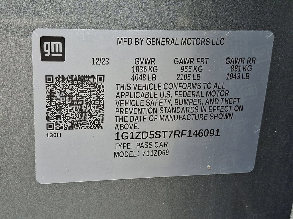 2024 Chevrolet Malibu 1LT