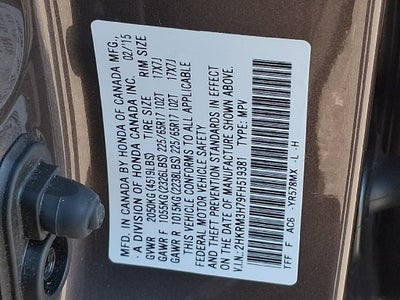 2015 Honda CR-V EX-L