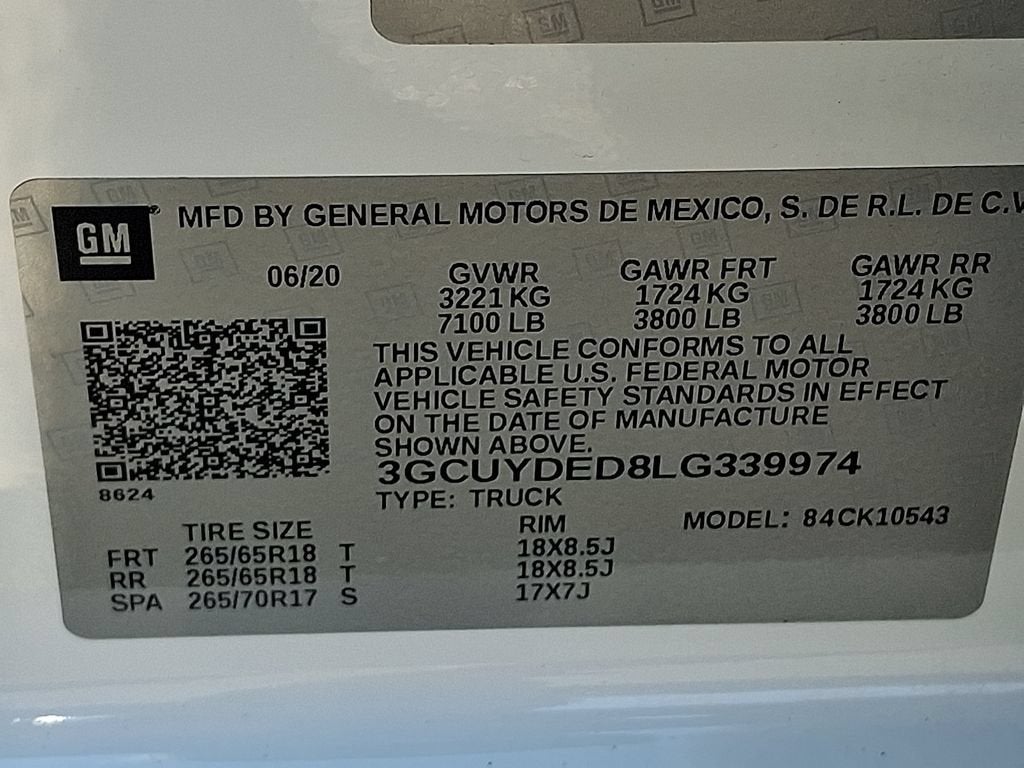 2020 Chevrolet Silverado 1500 LT