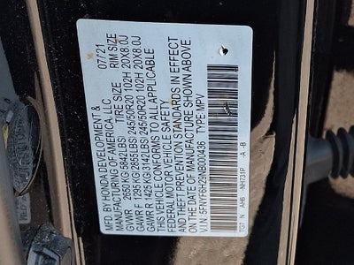 2022 Honda Pilot Special Edition
