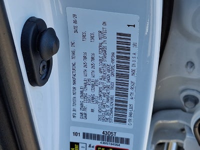 2020 Toyota Tacoma 4WD SR5