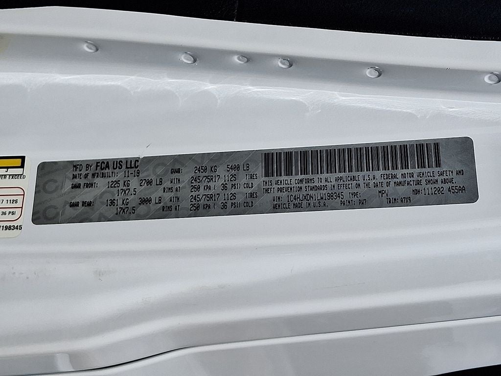 2020 Jeep Wrangler Unlimited Sport S