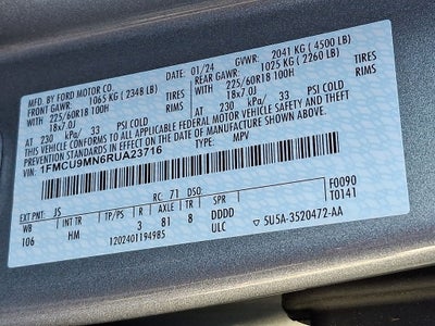 2024 Ford Escape ST-Line