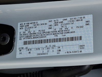 2025 Ford F-150 XLT